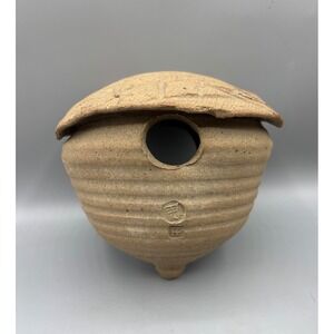 Rustic Handmade Clay Beehive Inspired‎ Birdhouse
